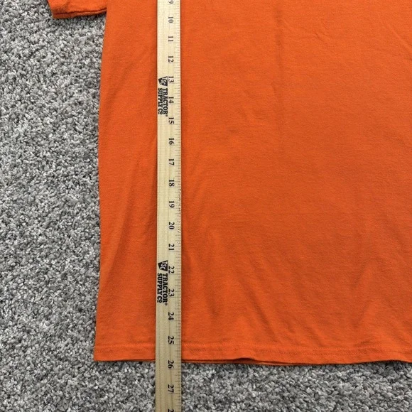 Princeton Tigers Rowing Crew Tee Shirt Mens Size Small Orange - Picture 4 of 7